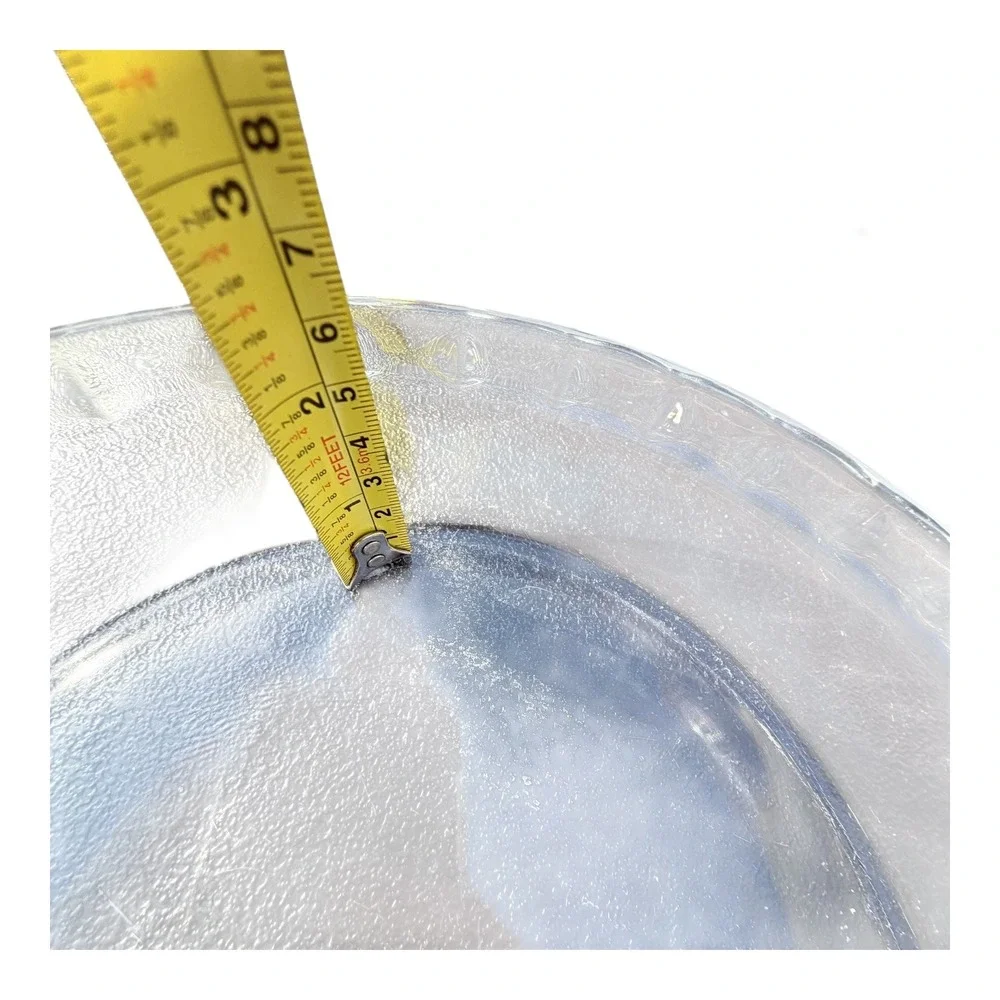 Pyrex 209 Clear Glass Pie Plate Dish 10‎ Inch Fluted Edge Handles 23cm
